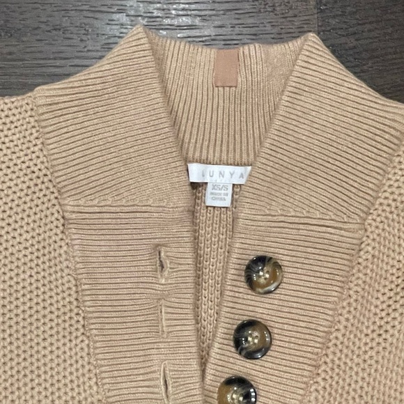 Lunya Cozy Cotton Silk Pocket Henley - Picture 8 of 12